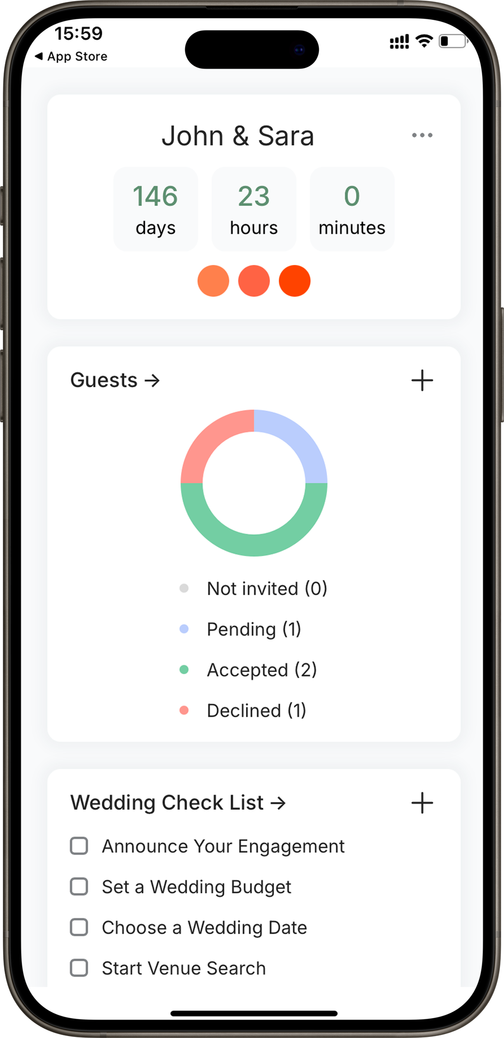 wedding planner app